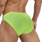 This men's triangle underwear is made of high-quality nylon mesh, providing both comfort and breathability.