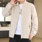 "Trendy Baseball Uniform Jacket - Men's Casual Top."