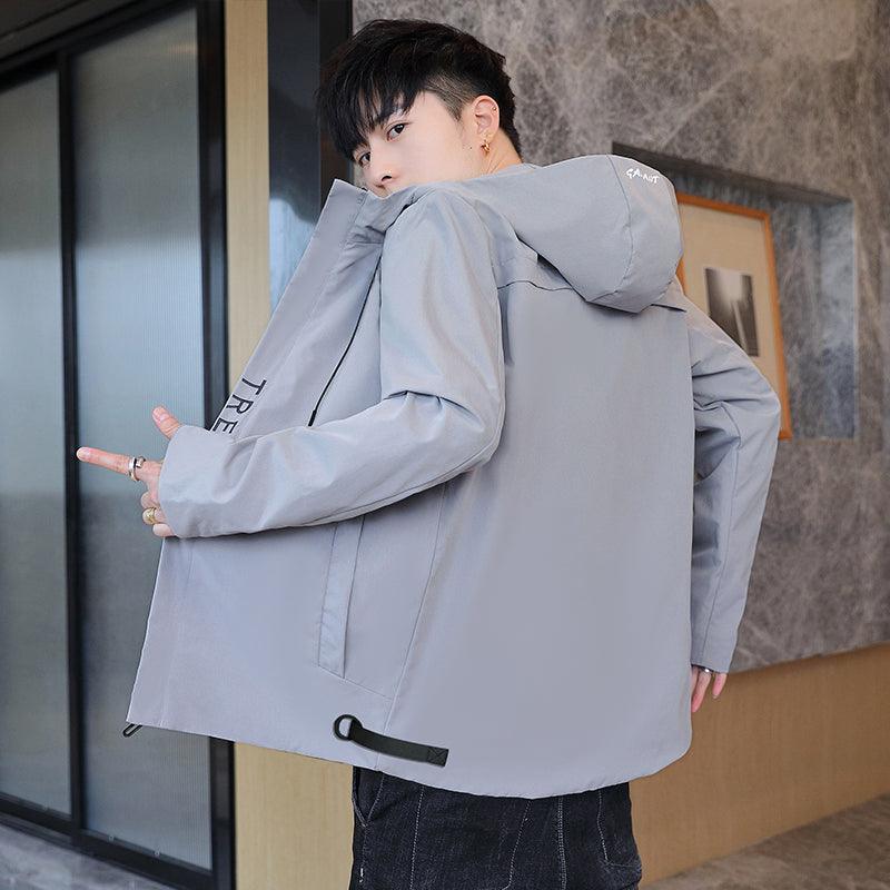 "Trendy Baseball Uniform Jacket - Men's Casual Top."