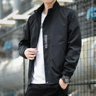 "Trendy Baseball Uniform Jacket - Men's Casual Top."