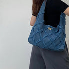 Trendy Denim Canvas Bag Women