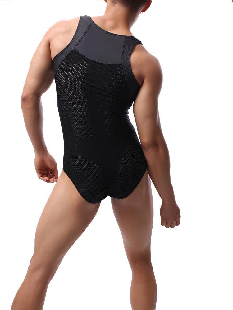 Try our Mesh Sports Triangle One-Piece Swimwear, perfect for any occasion. Made from 80% nylon and 20% spandex, it blends style and comfort effortlessly.