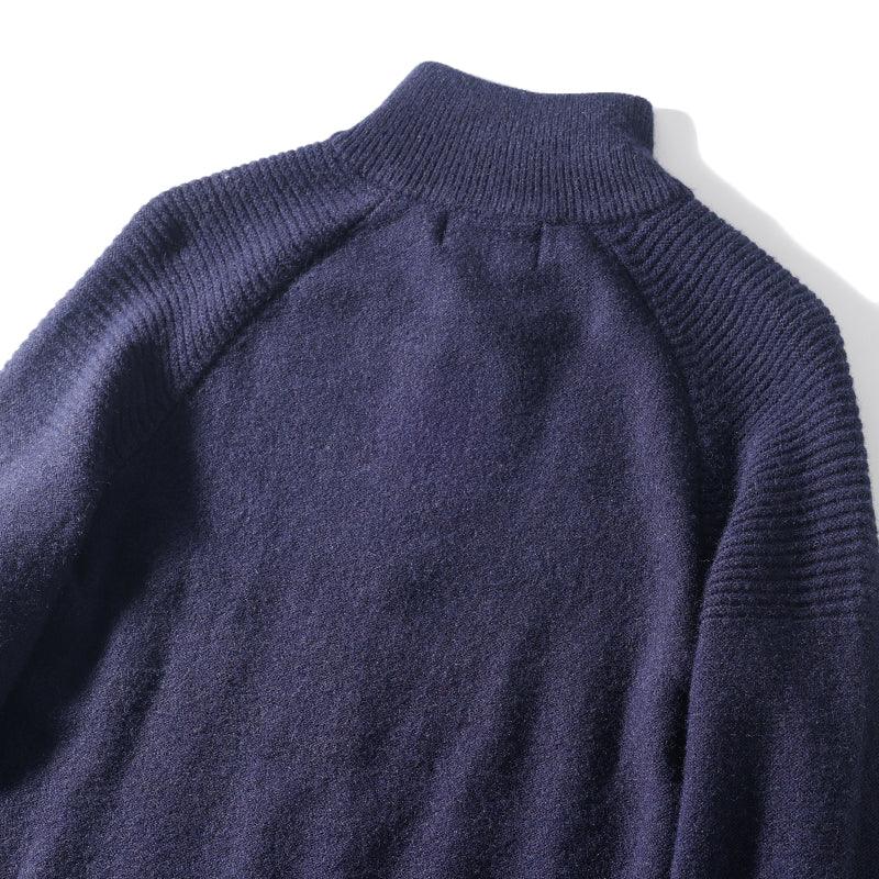 Turtleneck Twist Sweater Men's Autumn