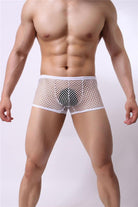 Unleash your boldness with our big mesh men's underwear.