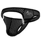 Upgrade your underwear collection with our men's mesh T-shaped panties.