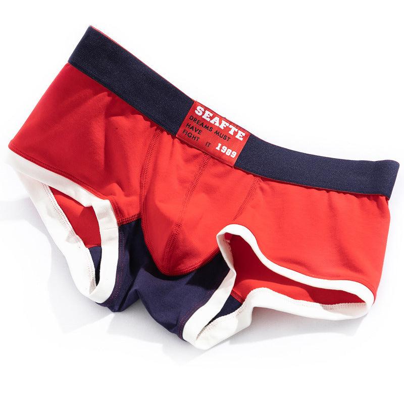 Upgrade your underwear game with our Men's Low Waist Sports Boxers.