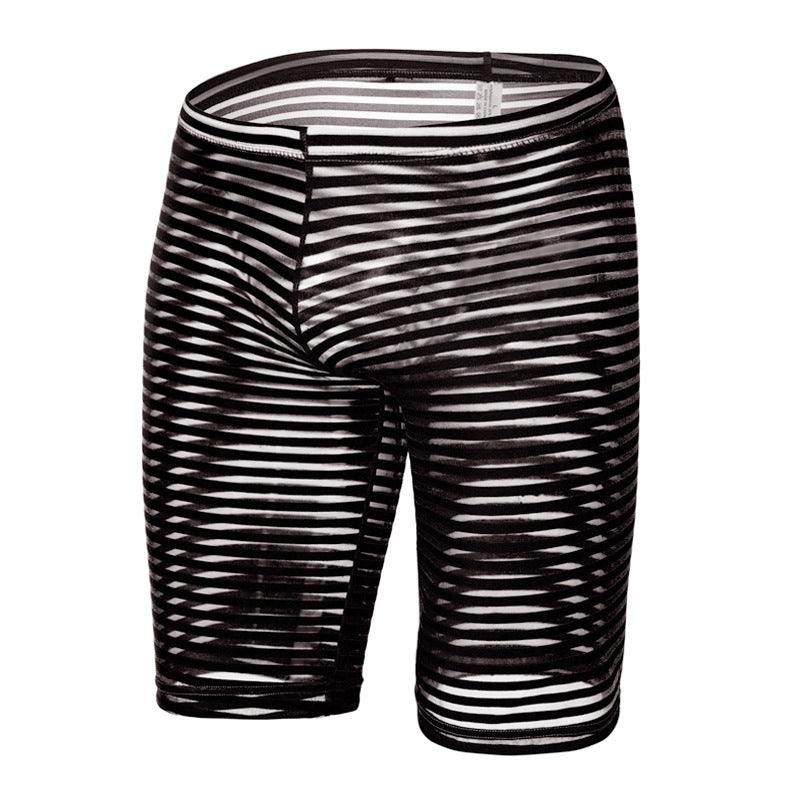 Upgrade your underwear game with our Men's Sexy Striped Breathable Mesh Boxers.