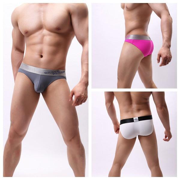 Upgrade your underwear game with our Men's Underwear Sports Casual Briefs.