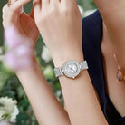 Watch Set: Stay stylish and on time with our Women's Waterproof Alloy Five-piece Watch Set, combining fashion and functionality.