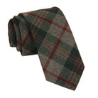 Wedding Dress Tie: Imitation Wool Plaid Striped Tie