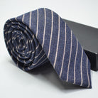 Wedding Dress Tie: Imitation Wool Plaid Striped Tie