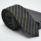 Wedding Dress Tie: Imitation Wool Plaid Striped Tie