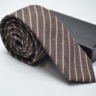 Wedding Dress Tie: Imitation Wool Plaid Striped Tie