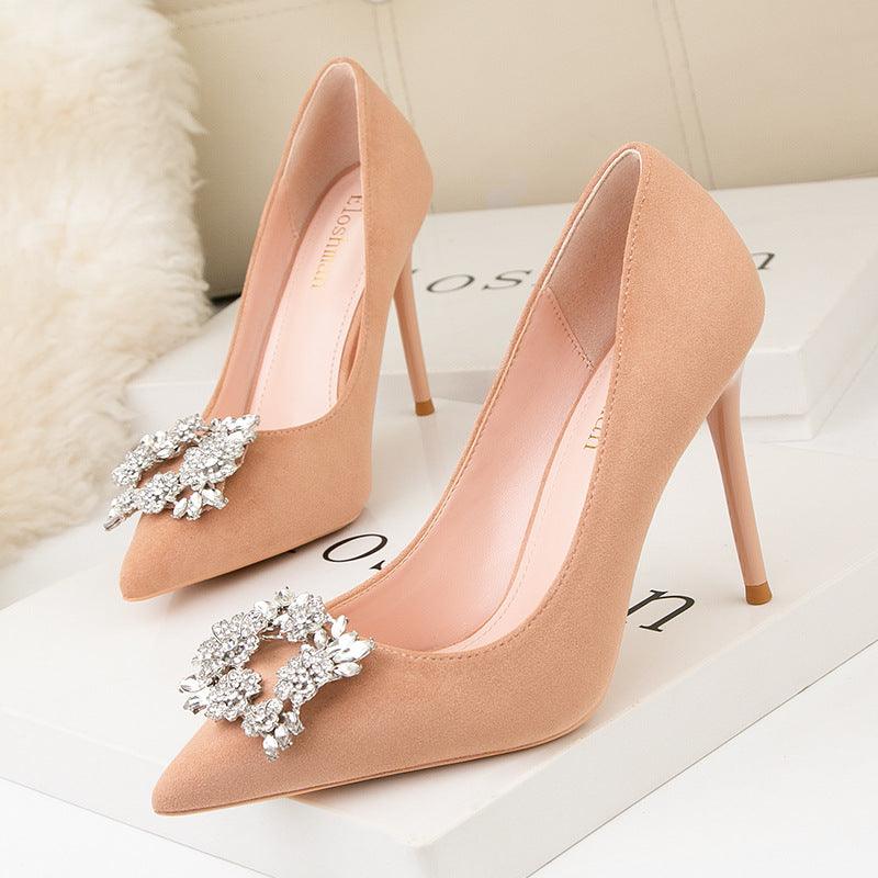 Women Pointed Toe Fashion High Heel Shoes