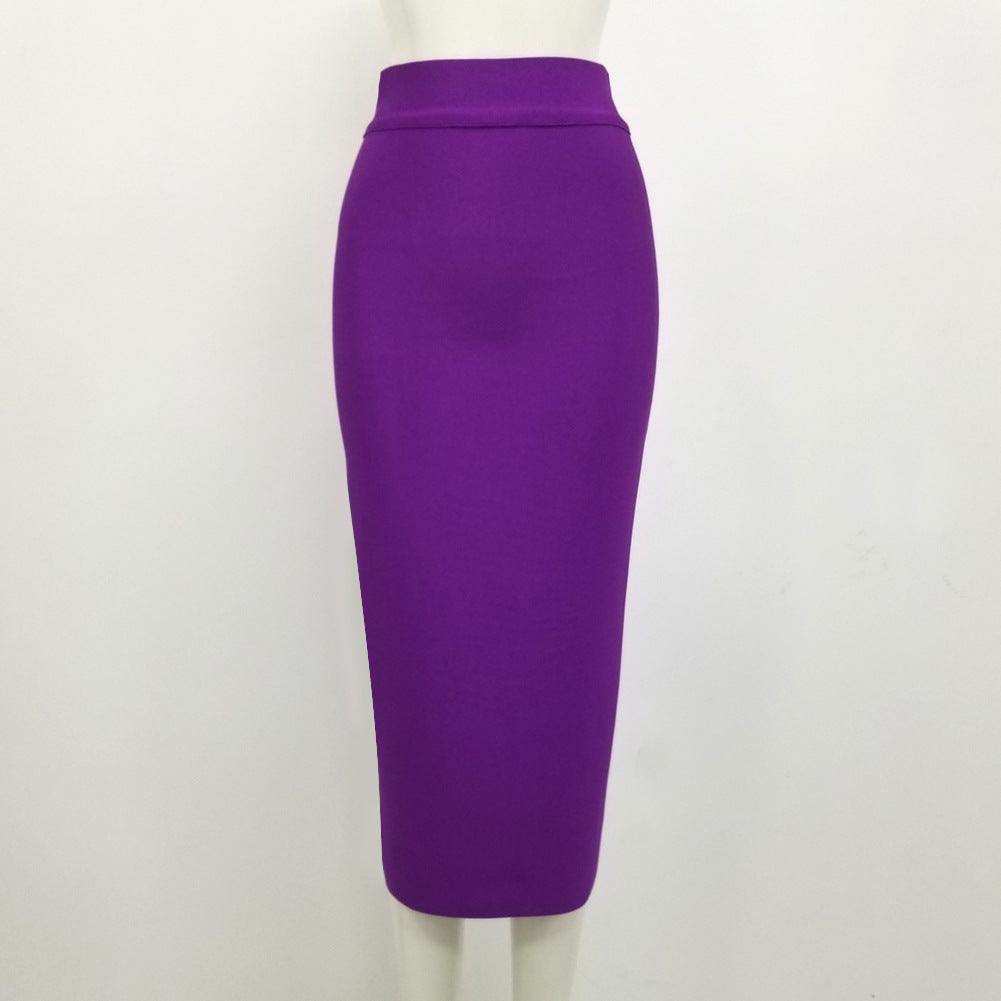 Women's Fashion Bandage Wrap Hip Skirt