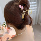 Women's Fashion Simple Tulip Flower-shaped Clips