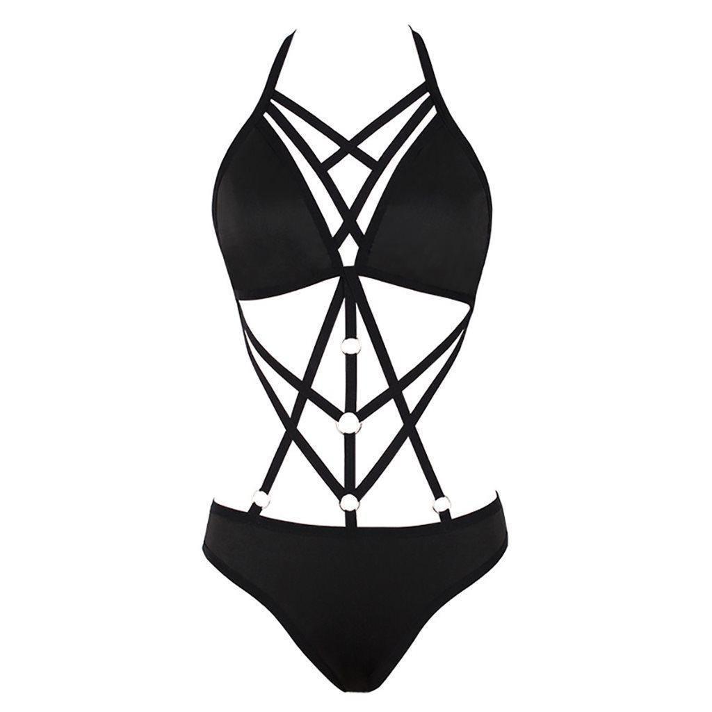 Women's Hollow Underwear Suits Ladies Corsets