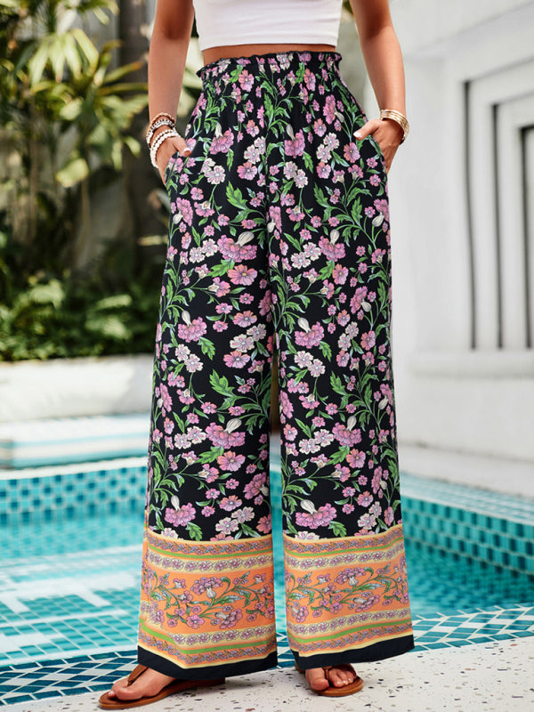 Women's New Style Casual Printed Trousers