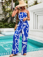 Women's New Style Elegant Fashion Printed Vacation Suit