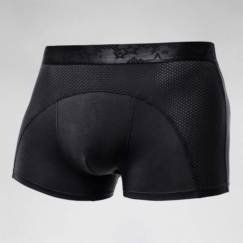 Men's Underwear Ice Silk Mesh Boxers Sports Boxer Shorts - Bloomjay