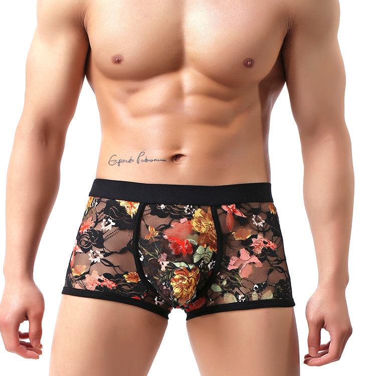 European And American Men's Sexy Underwear U Convex Transparent - Bloomjay