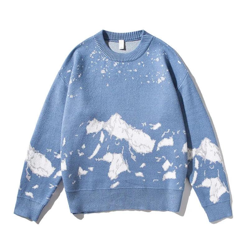 Youth Printing Pullover Comfortable Winter Warm Hoodie Christmas Sweater Men - Bloomjay