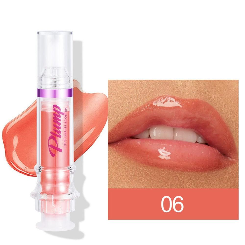 New Tube Lip Rich Lip Color Slightly Spicy Lip Honey Lip Glass Mirror Face Lip Mirror Liquid Lipstick - Bloomjay
