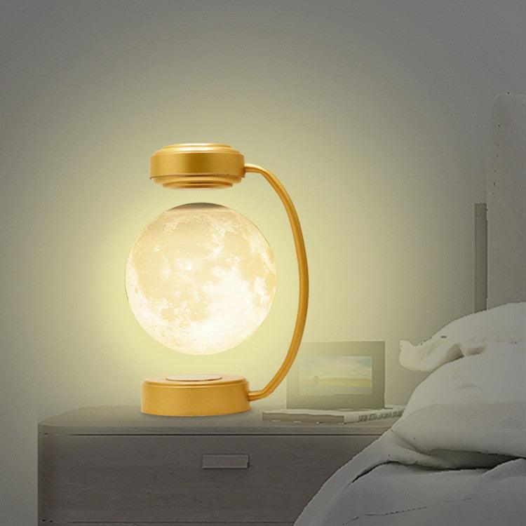 Levitating 3D Moon Lamp: Wireless, Rotating, Perfect for School, Office, Home Decor. - Bloomjay