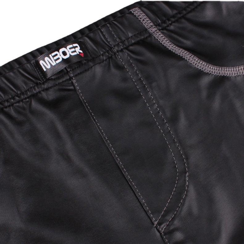 Men's Underwear Patent Leather Underwear Low Waist Shorts - Bloomjay