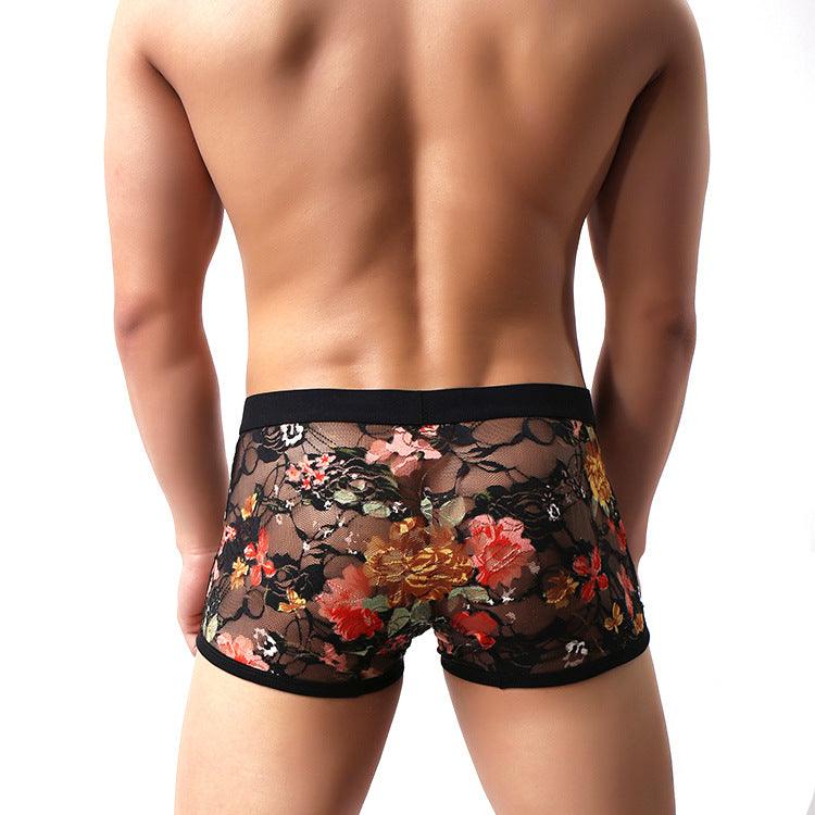 European And American Men's Sexy Underwear U Convex Transparent - Bloomjay