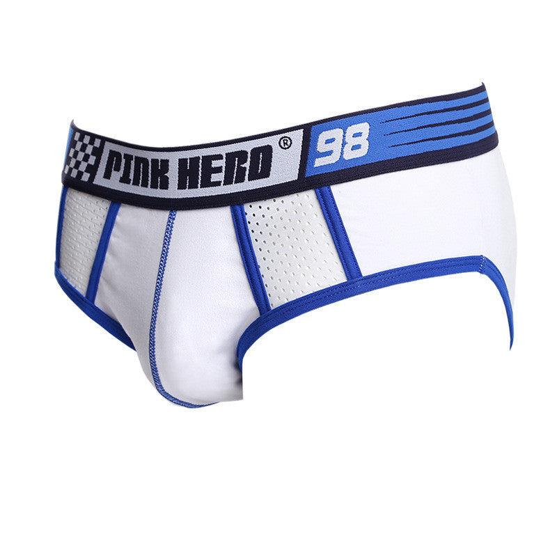 Men's Underwear Wholesale Sports Color Matching Mesh Breathable Comfortable Men's Briefs 1278 - Bloomjay