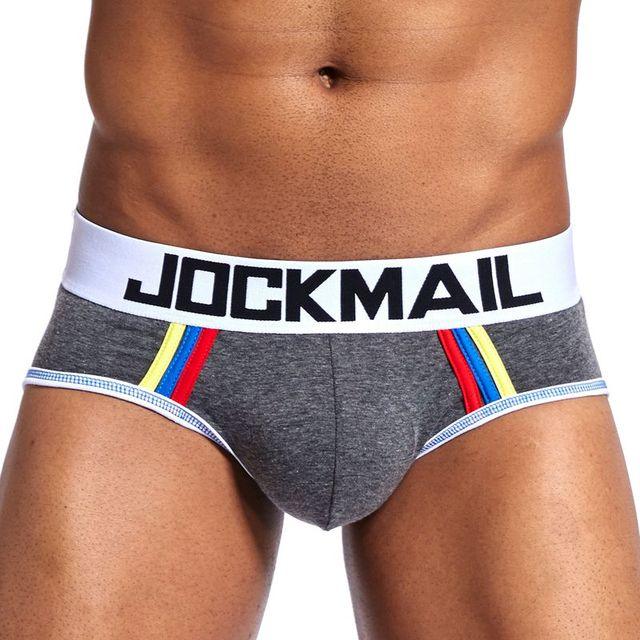 Men Underwear Briefs U Convex Big Pouch Jockstrap - Bloomjay