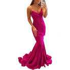 Sequin Evening Dresses For Women Formal Sexy Long Prom Party Gowns - Bloomjay