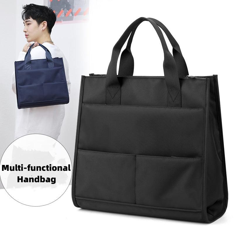 Men's Bags Multi-purpose Office Handbag Fashion Large Capacity Laptop Bag - Bloomjay