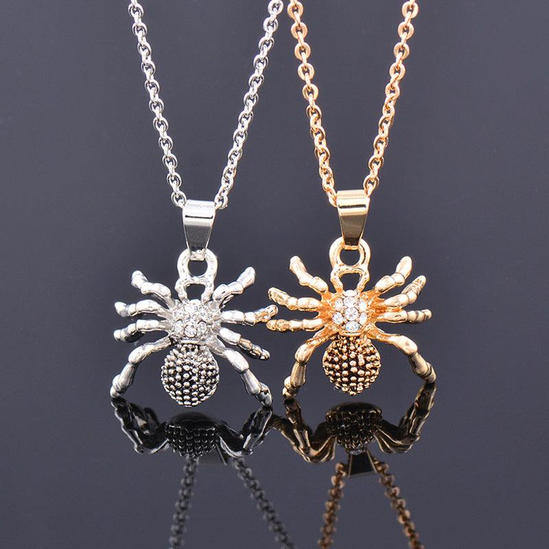 Embrace style with our spider necklace, perfect for both women and men in fashion jewelry. - Bloomjay