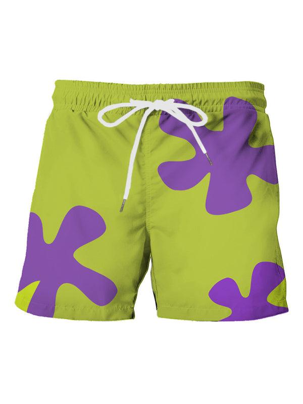 Beach Shorts Men's Casual Vacation Printed Shorts - Bloomjay